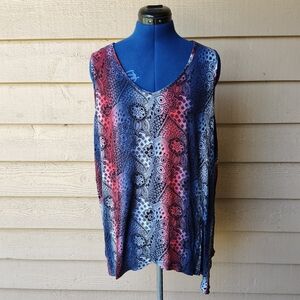 Bit & Bridle Paisley Americana Tank Top